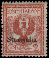 Stampalia 1912-21 2c Orange-brown Lightly Mounted Mint. - Ägäis (Stampalia)