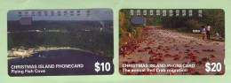 Christmas Island - 1993 Second Issue Set (2) - Prefix 384 & 385 - CHR-3/4 - Mint - Isole Christmas