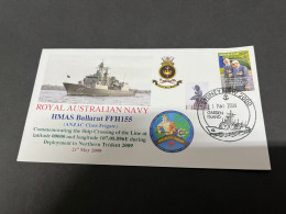 4-7-2023 (1 S 19) Royal Australian Navy Warship - HMAS Ballarat FFH 155 - Sonstige & Ohne Zuordnung