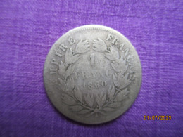 France: 1 Franc 1860 A - 1 Franc