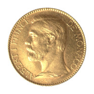 Monaco - 100 Francs Or Albert 1er 1891 Paris - 1819-1922 Onorato V, Carlo III, Alberto I