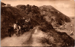 England Lynmouth Countisbury Hill The Coach  - Lynmouth & Lynton