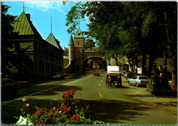 Canada Quebec View Of Saint-Louis Gate From Corner Of D'Auteuil Street  - Québec - La Cité