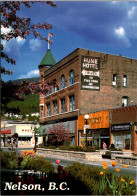 Canada British Columbia Nelson Baker Street Showing Hume Hotel And Woolworth - Nelson