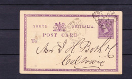 STAMPS-AUSTRALIA-SOUTH-1895-POSTAL-STATIONERY-SEE-SCAN - Brieven En Documenten