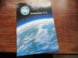 Schweden Europa  CEPT 1991, Samlarfolder Nr. 2 Ungezähnt Und Schwarzdruck, Limitierte Auflage / Weltraum Rymden 91 - Covers & Documents