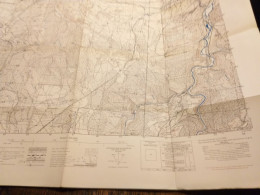 Carte Topographique De Belgique - Wellin 105- 1/25.000  - Année:1952. - Mapas/Atlas