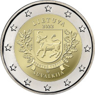 2 Euro LITUANIA 2022 SUVALKIJA  - LITHUANIA - NUEVA - SIN CIRCULAR - NEUF - NEW 2€ - Litauen