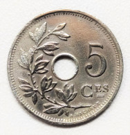 Belgique - 5 Centimes 1926 (Surfrappe Du 2) - 5 Cents