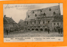 NIEUPORT - 1914-  Les Halles - - Nieuwpoort