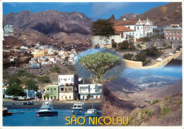 CPSM Cap Vert-Cabo Verde-Sāo Nicolau-Beau Timbre      L2293 - Cap Verde