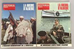 Lot De 2 Revues Historia Magazine N° 253/309 - La Guerre D' Algérie - Lotti E Stock Libri