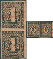 707967 MNH SUIZA 1843 ZURICH- FAC-SIMIL - 1843-1852 Timbres Cantonaux Et  Fédéraux