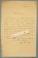 ● L.A.S 1876 Eugène MANUEL Poète Professeur & Homme Politique - Garsonnet - Deltour - Lettre Autographe - Ecrivains