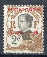 Réf 72 < -- KOUANG TCHEOU < N° 19 * < Neuf Ch - MH * - Unused Stamps