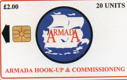 UNITED KINGDOM - CHIP CARD - OIL RINGS - ARMADA HOOK-UP & COMMISSIONING - BIG ARROW - Plateformes Pétrolières