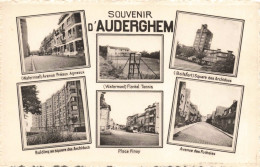 BELGIQUE - SOUVENIR D'AUDERGHEM - Avenues - Place Pinoy - Watermael - Square Des Archiducs - Carte Postale Ancienne - Avenues, Boulevards