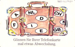 SCHEDA PHONECARD GERMANY REISEKOFFER 2 02/96 5601 - P & PD-Series: Schalterkarten Der Dt. Telekom