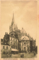 ALLEMAGNE - Aachen - Dom Am Münsterplatz - Nach Einem Gemäide V. Hermann KILLIAN - Animé - Carte Postale Ancienne - Aken