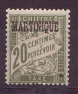 Martinique - Taxe - YT N° 3 ** - Neuf Sans Charnière - 1927 - Timbres-taxe