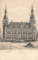 ALLEMAGNE - Aachen - Rathaus - Hôtel De Ville - Parvis - Entrée - Carte Postale Ancienne - Aken