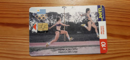 Phonecard Uruguay - Olympic Games, Athletics - Uruguay