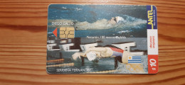 Phonecard Uruguay - Olympic Games, Swimming - Uruguay