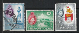 MALAISIE: Lot D' Obl. "Divers"" - Singapur (...-1959)