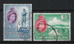 MALAISIE: Lot D' Obl. "Divers"" - Singapore (...-1959)