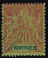 Martinique N°37 - Oblitéré - TB - Usati