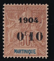 Martinique N°54 - Neuf * Avec Charnière - TB - Unused Stamps