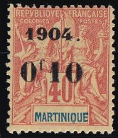 Martinique N°55 - Neuf * Avec Charnière - TB - Ungebraucht