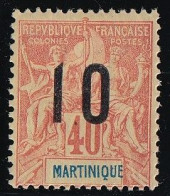 Martinique N°80A - Variété Chiffres Espacés - Neuf * Avec Charnière - TB - Neufs