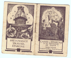 CALENDRIER-CAISSE D'EPAGNE ET DE PREVOYANCE DE PARIS -1932-CAISSE CENTRALE - Petit Format : 1921-40