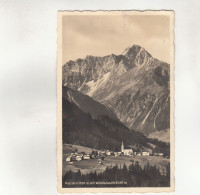 D1134) RIEZLERN 1100m Mit Widderstein - Häuser Kirche ALT 13.06.1937 - Kleinwalsertal