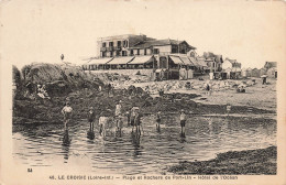 Le Croisic * Plage Et Rochers De Port Lin * Hôtel De L'océan * Pêche à Pied - Le Croisic