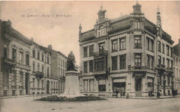 BELGIQUE - Louvain - Statue Le Juste-Lipse - Place - Animé - Carte Postale Ancienne - Leuven