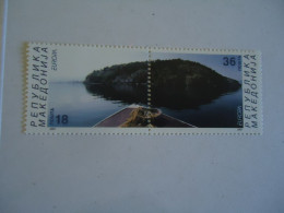 MACEDONIA    MNH STAMPS  PAIR  EUROPA   2001 - 2001