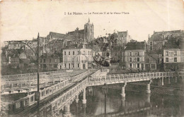 FRANCE - Le Mans - Le Pont En X Et Le Vieux Mans - Sarthe - Ville - Habitations - Carte Postale Ancienne - Le Mans