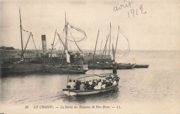 Le Croisic * La Sortie Des Bateaux De Pen Bron * Bateau Vapeur - Le Croisic