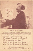 René De BUXEUIL * Compositeur Aveugle * Musique Musicien * Au Dos Cachet Pharmacien LOUVIERE à Pornic - Muziek En Musicus