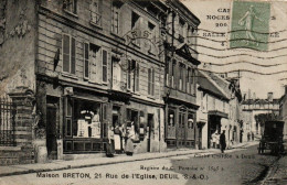 CPA 95 Val D'Oise - DEUIL - Maison Breton - Deuil La Barre