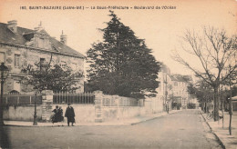 St Nazaire * La Sous Préfecture Et Le Boulevard De L'océan - Saint Nazaire