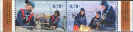 Finland 2007 Europa CEPT Scouting Set Of 2 Stamps In Strip Mint - 2007