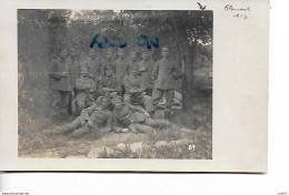 54 BLAMONT SOLDATS ALLEMANDS 1915 - Blamont