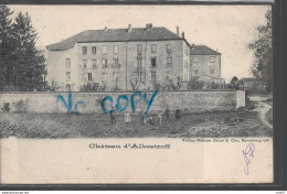 57 ALBESTROFF CHATEAU - Albestroff