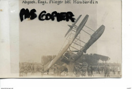 59 HAUBOURDIN ENGL FLIEGER AVION ABATTU - Haubourdin