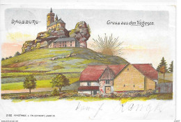 57 DABO LITHO  GRUSS AUS DEN VOGESEN  1900 - Dabo