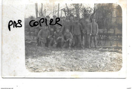 51 BETHENIVILLE  SOLDATS ALLEMANDS 1916  CARTE PHOTO - Bétheniville