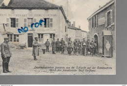 54 CONFLANS JARNY SOLDATS ALLEMANDS AU POINT CENTRAL - Jarny